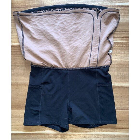 JoyLab Womens Leopard Print Athletic Wrap Skort With Built-In Shorts Medium - Picture 7 of 11